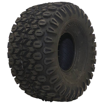 Stens 25x13.00-9 Lawn Mower Tire, 3 Ply, HD Field Trax, 7 psi 165-588
